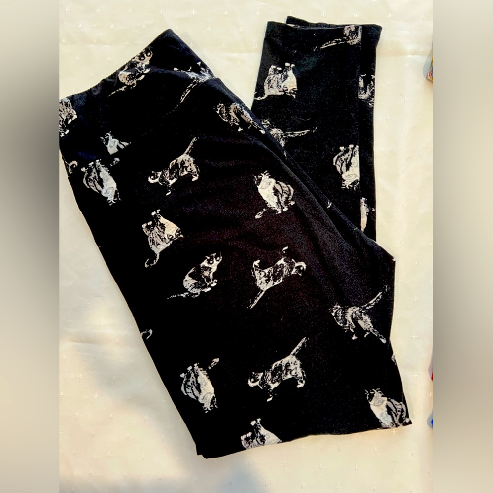 Lularoe Kitty Cat Leggings TC2